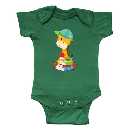 Inktastic Giraffe Going To School Giraffe With Books Gift Baby Boy or Baby Girl Bodysuit
Inktastic Giraffe Going To School Giraffe With Books Gift Baby Boy or Baby Girl Bodysuit