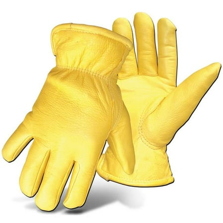 Lined Grain Driver Glove Large