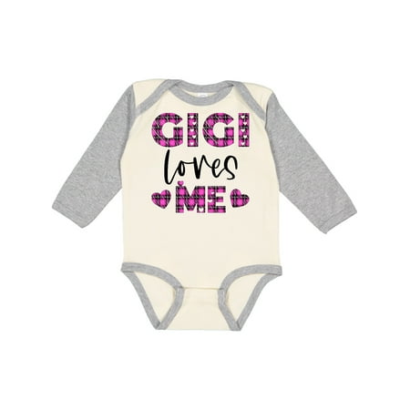 Inktastic My Gigi Loves Me Hearts in Pink Plaid Gift Baby Boy or Baby Girl Long Sleeve Bodysuit
Inktastic My Gigi Loves Me Hearts in Pink Plaid Gift Baby Boy or Baby Girl Long Sleeve Bodysuit
