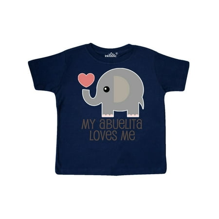 Inktastic My Abuelita Loves Me Grandchild Gift Gift Toddler Boy or Toddler Girl T-Shirt
Inktastic My Abuelita Loves Me Grandchild Gift Gift Toddler Boy or Toddler Girl T-Shirt