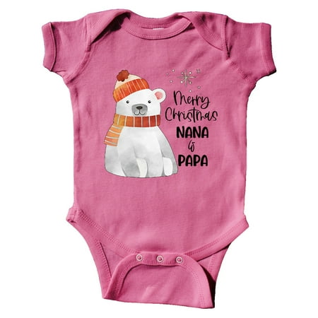 Inktastic Merry Christmas Nana and Papa Cute Polar Bear Gift Baby Boy or Baby Girl Bodysuit
Inktastic Merry Christmas Nana and Papa Cute Polar Bear Gift Baby Boy or Baby Girl Bodysuit