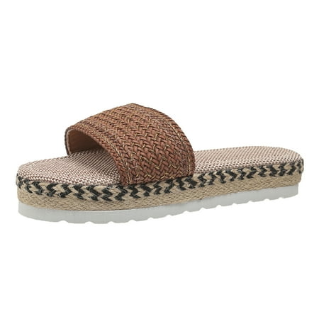 Daznico Sandals Women Ladies Summer Open Toe Grass Woven Bottom Thick Sole Retro Sandals Orthopedic Sandals for Women Summer Sandals for Women 2024(Color:Coffee Size:US 8)
Daznico Sandals Women Ladies Summer Open Toe Grass Woven Bottom Thick Sole Retro Sandals Orthopedic Sandals for Women Summer Sandals for Women 2024(Color:Coffee Size:US 8)
