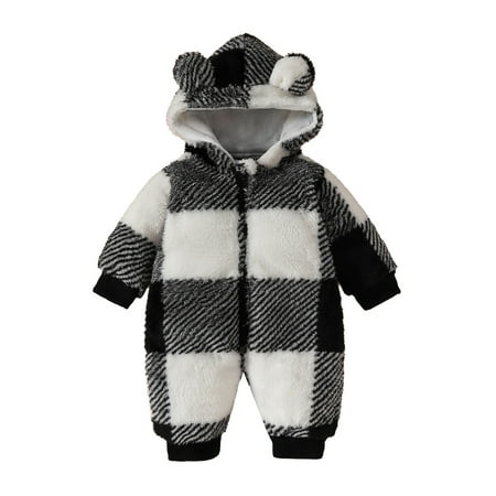 MuZeFu Baby Girl Clothes Clearance under $10 Baby Girl Clothes Outfit Checkered Jumpsuit Long Sleeved Casual Hooded Jumpsuit Thick And Long Crawling Hoodie
MuZeFu Baby Girl Clothes Clearance under $10 Baby Girl Clothes Outfit Checkered Jumpsuit Long Sleeved Casual Hooded Jumpsuit Thick And Long Crawling Hoodie