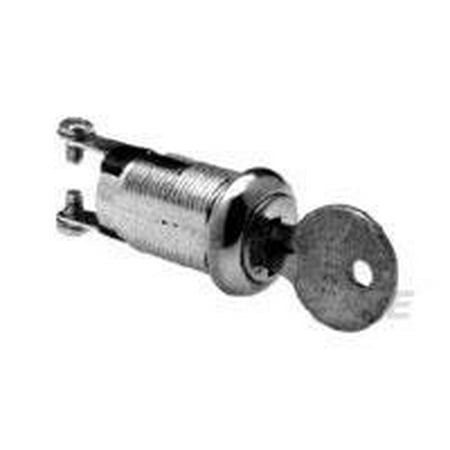 TE Connectivity / Alcoswitch Brand 2SWK231AL101 Switch Key Lock OFF (ON) SPST 90° Flat Key 1A 120VAC Screw Panel Mount/Screw Mount
TE Connectivity / Alcoswitch Brand 2SWK231AL101 Switch Key Lock OFF (ON) SPST 90° Flat Key 1A 120VAC Screw Panel Mount/Screw Mount