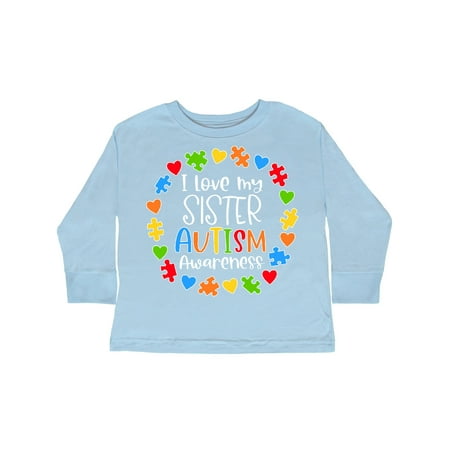 Inktastic I Love my Sister Autism Awareness Gift Toddler Boy or Toddler Girl Long Sleeve T-Shirt
Inktastic I Love my Sister Autism Awareness Gift Toddler Boy or Toddler Girl Long Sleeve T-Shirt