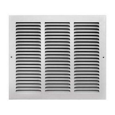 2PK Tru Aire 12 in. H x 14 in. W 1-Way Powder Coat White Steel Return Air Grille
2PK Tru Aire 12 in. H x 14 in. W 1-Way Powder Coat White Steel Return Air Grille
