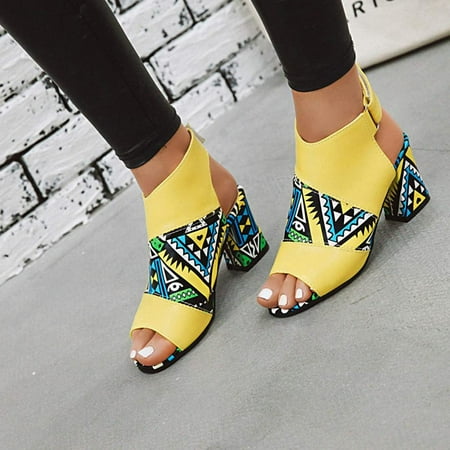 Homedles Sandals for Women Dressy Summer- 2023 New Heeled Sexy Fashion Summer wear Comfy Womens Sandals Yellow
Homedles Sandals for Women Dressy Summer- 2023 New Heeled Sexy Fashion Summer wear Comfy Womens Sandals Yellow