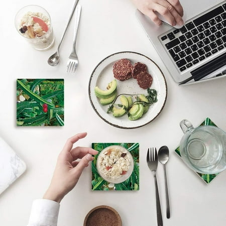 KXMDXA Cactus Set of 6 Coaster for Drinks Absorbent Ceramic Stone Coasters Cup Mat with Cork Base for Home Kitchen Room Coffee Table Bar Decor
KXMDXA Cactus Set of 6 Coaster for Drinks Absorbent Ceramic Stone Coasters Cup Mat with Cork Base for Home Kitchen Room Coffee Table Bar Decor