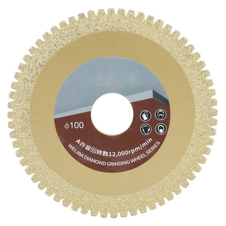 100mm 60 Grit Diamonds Saw Blade Cutting Grinding Wheel Disc For Ceramic Tile Marble Stone
100mm 60 Grit Diamonds Saw Blade Cutting Grinding Wheel Disc For Ceramic Tile Marble Stone
