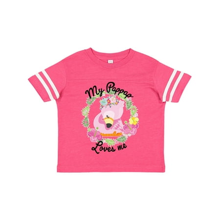 Inktastic Baby Flamingo My Pappap Loves Me with Flower Wreath Gift Toddler Boy or Toddler Girl T-Shirt
Inktastic Baby Flamingo My Pappap Loves Me with Flower Wreath Gift Toddler Boy or Toddler Girl T-Shirt