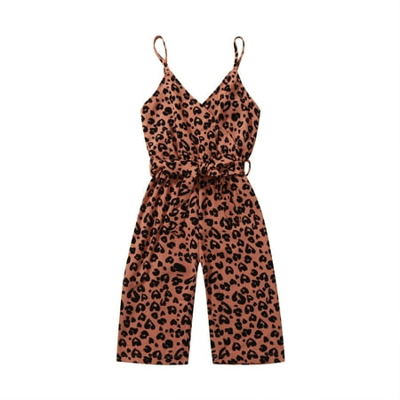 Little Girl Onesies Sleeveless Jumpsuit Printed Child Leopard Girls Romper Suspender Baby Toddler Girls Romper Jumpsuit
Little Girl Onesies Sleeveless Jumpsuit Printed Child Leopard Girls Romper Suspender Baby Toddler Girls Romper Jumpsuit