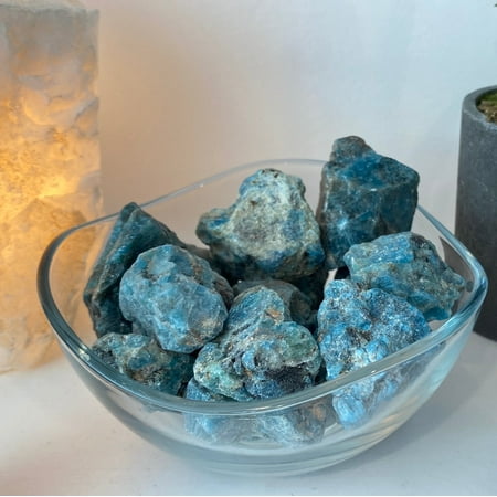 Blue Apatite Rough ~2