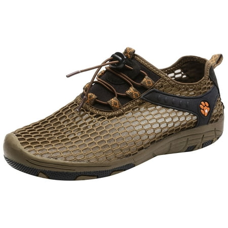 Cathalem Men Sports Shoes Summer Mesh Breathable Comfortable Tracking Shoes Outdoor Sports Shoes Wading Shoes Brown 41
Cathalem Men Sports Shoes Summer Mesh Breathable Comfortable Tracking Shoes Outdoor Sports Shoes Wading Shoes Brown 41