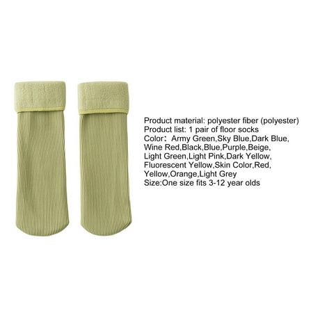 Cuteam Floor Socks 1 Pair Cold-resistant Non-allergenic Attractive Winter Plus Cotton Blend Floor Socks
Cuteam Floor Socks 1 Pair Cold-resistant Non-allergenic Attractive Winter Plus Cotton Blend Floor Socks