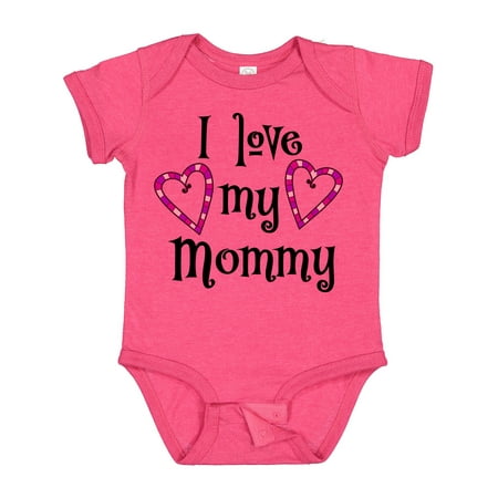 Inktastic I Love My Mommy- Hearts Gift Baby Boy or Baby Girl Bodysuit 
Inktastic I Love My Mommy- Hearts Gift Baby Boy or Baby Girl Bodysuit