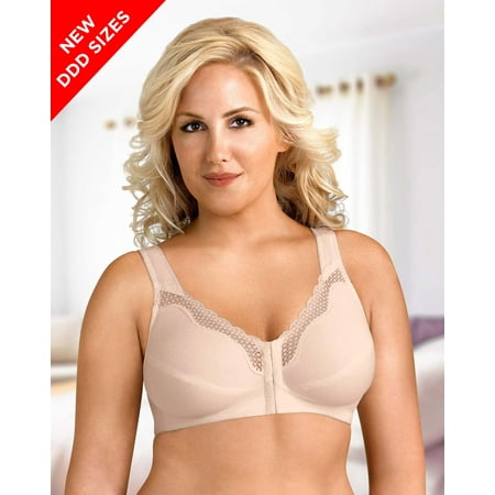Exquisite Form FULLY® Front Close Wirefree Cotton Posture Bra with Lace - Style 5100531
Exquisite Form FULLY® Front Close Wirefree Cotton Posture Bra with Lace - Style 5100531