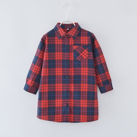 Toddler Winter Coat Flannel Shirt Jacket Plaid Long Sleeve Lapel Button Down Shacket Girls Pockets Shirt Top Outwear
Toddler Winter Coat Flannel Shirt Jacket Plaid Long Sleeve Lapel Button Down Shacket Girls Pockets Shirt Top Outwear