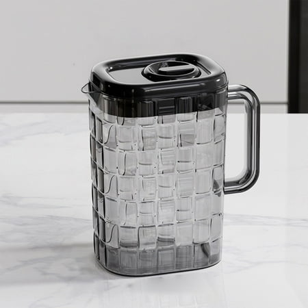 WLAGOOD Clear Plastic Water Pitcher with Lid Fridge Jug BPA-Free Shatter-Proof Great for Iced Tea Sangria Lemonade Juice Milk and More
WLAGOOD Clear Plastic Water Pitcher with Lid Fridge Jug BPA-Free Shatter-Proof Great for Iced Tea Sangria Lemonade Juice Milk and More
