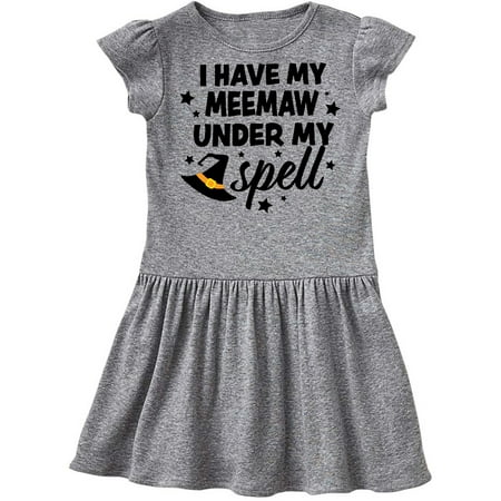 Inktastic I Have My Meemaw Under My Spell with Cute Witch Hat Gift Toddler Girl Dress
Inktastic I Have My Meemaw Under My Spell with Cute Witch Hat Gift Toddler Girl Dress