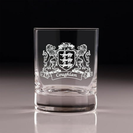Coughlan Irish Coat of Arms Old Fashioned Tumblers - Set of 4
Coughlan Irish Coat of Arms Old Fashioned Tumblers - Set of 4