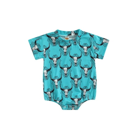 Western Infant Baby Boy Girl Clothes Cow Print Short Sleeve Romper Oversized T-Shirt Bubble Onesie Bodysuit Top Summer Outfit
Western Infant Baby Boy Girl Clothes Cow Print Short Sleeve Romper Oversized T-Shirt Bubble Onesie Bodysuit Top Summer Outfit