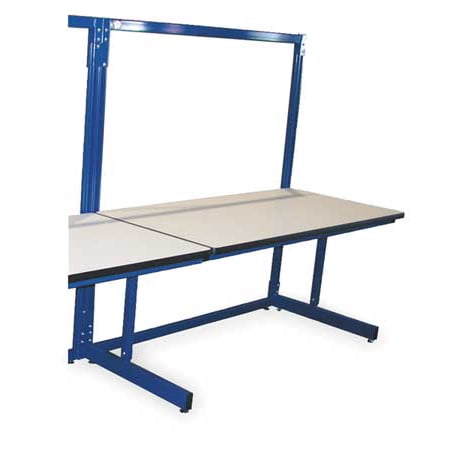 PRO-LINE B6030SAC Ergo Basics Workbench, Blu, 60Lx30Wx65HIn.