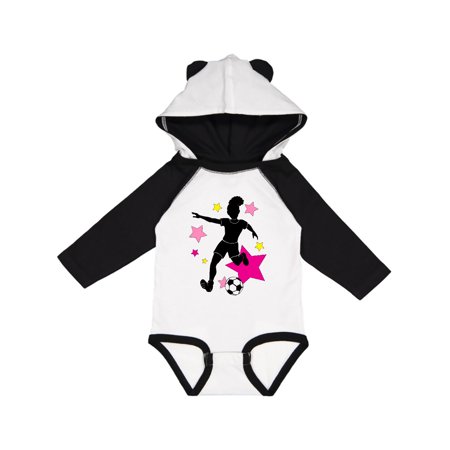 Inktastic Girl Playing Soccer- Pink and Yellow Stars Gift Baby Girl Long Sleeve Bodysuit
Inktastic Girl Playing Soccer- Pink and Yellow Stars Gift Baby Girl Long Sleeve Bodysuit