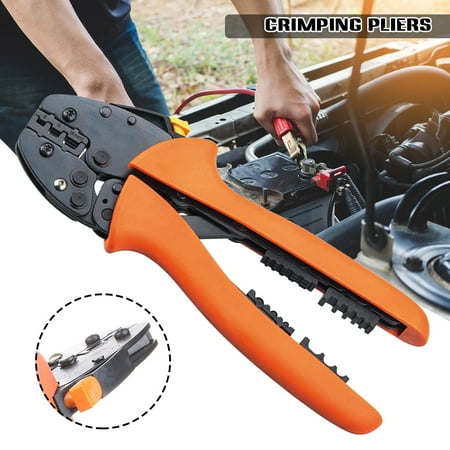 VeliToy SN-28B Terminal Crimper Tool for Insulated Terminal Ratcheting Wire Crimper
VeliToy SN-28B Terminal Crimper Tool for Insulated Terminal Ratcheting Wire Crimper