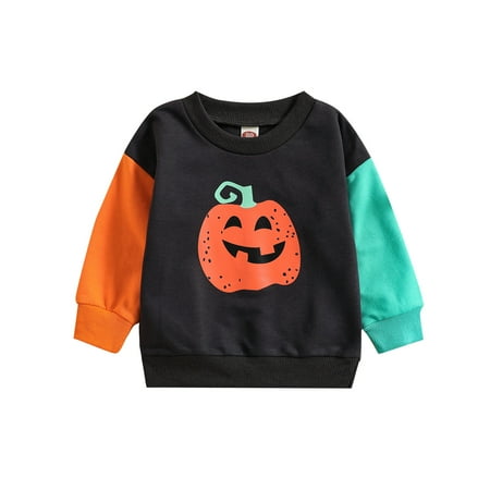 Calsunbaby Kids Baby Girls Boys Halloween Sweatshirt with Pumpkin Print Loose Casual Tops Autumn Clothes Dark Grey 18-24 Months
Calsunbaby Kids Baby Girls Boys Halloween Sweatshirt with Pumpkin Print Loose Casual Tops Autumn Clothes Dark Grey 18-24 Months