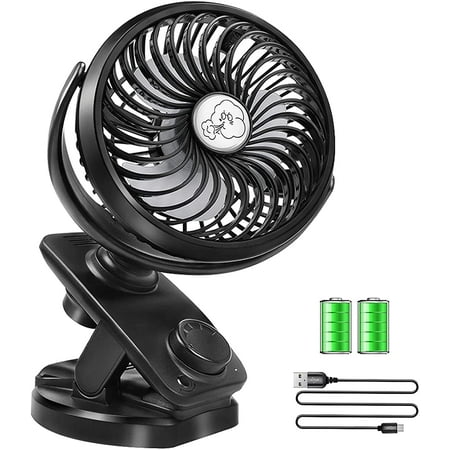 Protable Clip On Fan Speed Adjustable 5000mAh USB Rechargeable Battery Operated for Outdoor Camping Gym Treadmill Office Personal Cooling Fan Powerful 360°Adjustable Little Mini Fan Quiet Rotating
Protable Clip On Fan Speed Adjustable 5000mAh USB Rechargeable Battery Operated for Outdoor Camping Gym Treadmill Office Personal Cooling Fan Powerful 360°Adjustable Little Mini Fan Quiet Rotating