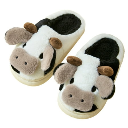 Xinduolei Kids Shoes House Slippers Bedroom Home Slippers Cartoon Cow Cotton Slippers Winter Indoor Outdoor Slippers for Boys Girls
Xinduolei Kids Shoes House Slippers Bedroom Home Slippers Cartoon Cow Cotton Slippers Winter Indoor Outdoor Slippers for Boys Girls