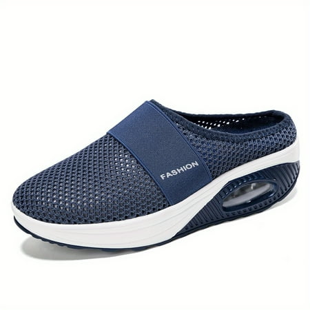 Women s Flying Woven Mesh Sandals Casual Air Cushion Sole Mules Breathable & Lightweight Mule Sneakers
Women s Flying Woven Mesh Sandals Casual Air Cushion Sole Mules Breathable & Lightweight Mule Sneakers