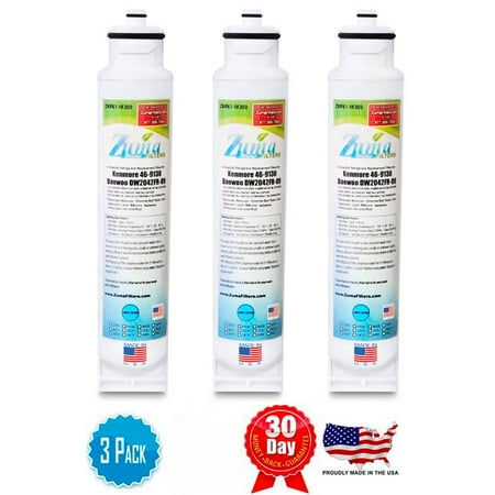 Zuma Filters™ Brand Refrigerator Water and Ice Filter compatible with Daewoo® / Kenmore® 11173042610 (3 Pack) ZWFK1-RF300
Zuma Filters™ Brand Refrigerator Water and Ice Filter compatible with Daewoo® / Kenmore® 11173042610 (3 Pack) ZWFK1-RF300
