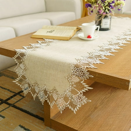 Fancy Linen Table Runner Cloth Embroidery Tablecloth Table Cover Wedding Party Decor Beige
Fancy Linen Table Runner Cloth Embroidery Tablecloth Table Cover Wedding Party Decor Beige