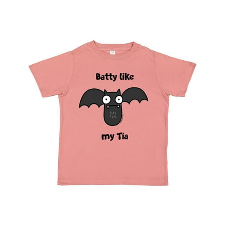 Inktastic Batty like my Tia Gift Toddler Boy or Toddler Girl T-Shirt