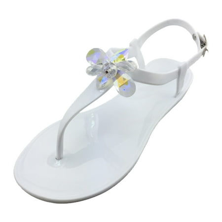〖Yilirongyumm〗 White 41 Sandals Women Toe Strap Round Sandals Rhinestone Women s Buckle Fashion Casual Flats Shoes Women s Sandals
〖Yilirongyumm〗 White 41 Sandals Women Toe Strap Round Sandals Rhinestone Women s Buckle Fashion Casual Flats Shoes Women s Sandals