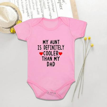 DAETIROS Comfortable Daily Newborn Baby Girls Boys Print Cute Summer Letter Jumpsuit Rompers Pink
DAETIROS Comfortable Daily Newborn Baby Girls Boys Print Cute Summer Letter Jumpsuit Rompers Pink