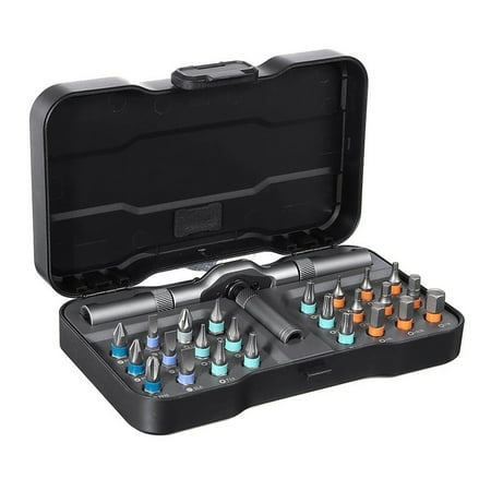 25pcs 24 in 1 Multipurpose Screwdriver Bit Set Magnetic Labor Saving Hex Head Precision Household Repair Ratchet Wrench Tool Kit
25pcs 24 in 1 Multipurpose Screwdriver Bit Set Magnetic Labor Saving Hex Head Precision Household Repair Ratchet Wrench Tool Kit