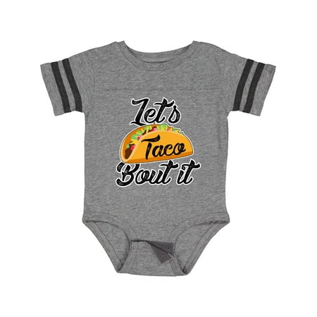 Inktastic Lets Taco Bout It Gift Baby Boy or Baby Girl Bodysuit