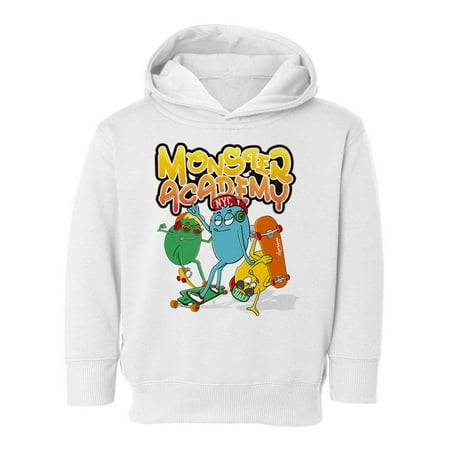 Monster Skateboarding Academy Hoodie Toddler -Image by Shutterstock 2 Toddler 
Monster Skateboarding Academy Hoodie Toddler -Image by Shutterstock 2 Toddler