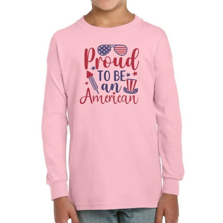 Proud To Be An American Long Sleeve Toddler -Image by Shutterstock 3 Toddler