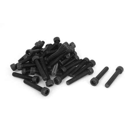 Uxcell M6 x 35mm 12.9 Alloy Steel Machine Bolt Hex Socket Head Cap Screws Black 40pcs
Uxcell M6 x 35mm 12.9 Alloy Steel Machine Bolt Hex Socket Head Cap Screws Black 40pcs