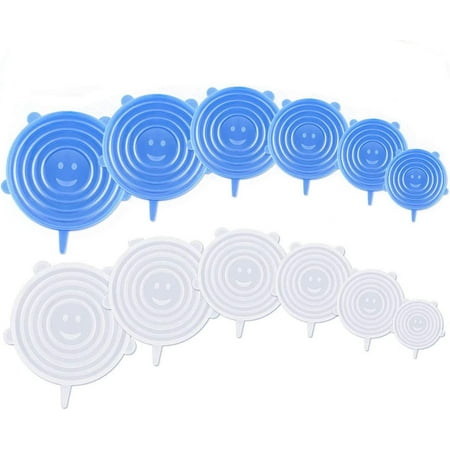 12 Pieces Silicone Lids BPA Free Silicone Stretch Lids Universal Lids in 6 Different Sizes for Microwave\\/Oven\\/Fridge\\/Dishwasher
12 Pieces Silicone Lids BPA Free Silicone Stretch Lids Universal Lids in 6 Different Sizes for Microwave\\/Oven\\/Fridge\\/Dishwasher