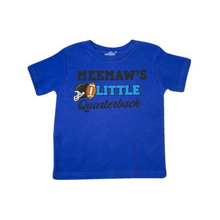 Inktastic Meemaws Little Quarterback with Football and Helmet Gift Toddler Boy or Toddler Girl T-Shirt
Inktastic Meemaws Little Quarterback with Football and Helmet Gift Toddler Boy or Toddler Girl T-Shirt