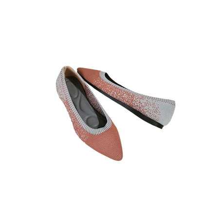 Daeful Women Flats Comfort Flat Shoes Slip On Dress Shoe Walking Anti-Slip Breathable Pointy Toe Pumps Coral Red 4.5
Daeful Women Flats Comfort Flat Shoes Slip On Dress Shoe Walking Anti-Slip Breathable Pointy Toe Pumps Coral Red 4.5
