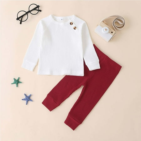 Simplmasygenix Baby Sets Clearance Long Sleeve Toddler Kids Baby Boys Girls Striped Trousers Clothes Suit
Simplmasygenix Baby Sets Clearance Long Sleeve Toddler Kids Baby Boys Girls Striped Trousers Clothes Suit