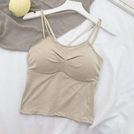 Elaydool Fashion Camisole for Women Solid Color Beauty Back Underwear V Neck Comfortable Lingerie
Elaydool Fashion Camisole for Women Solid Color Beauty Back Underwear V Neck Comfortable Lingerie