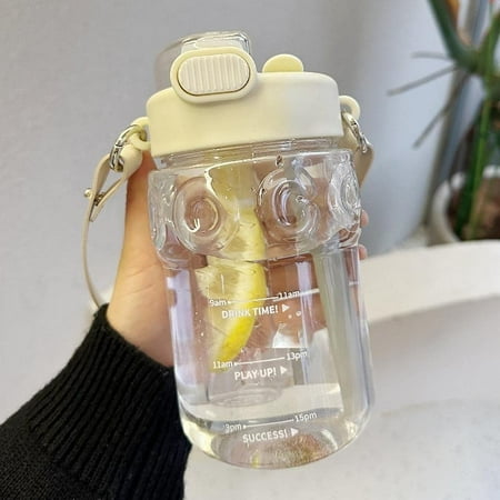 dosili Large Water Bottle with Straw 29oz/39oz Aesthetic Clear Plastic Cup with Time Marker Fruit Strainer Cute Bottle Stickers (Pink 29oz)
dosili Large Water Bottle with Straw 29oz/39oz Aesthetic Clear Plastic Cup with Time Marker Fruit Strainer Cute Bottle Stickers (Pink 29oz)