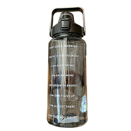 With Straw Fitness Cup Water Bottle For Home Outdoor Plastic Large-Capacity Transparent 2000Ml Sports Water Jug
With Straw Fitness Cup Water Bottle For Home Outdoor Plastic Large-Capacity Transparent 2000Ml Sports Water Jug