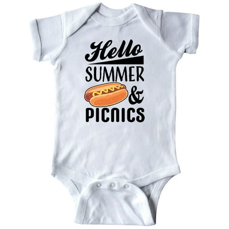 Inktastic Hello Summer and Picnics with Hot Dog Gift Baby Boy or Baby Girl Bodysuit
Inktastic Hello Summer and Picnics with Hot Dog Gift Baby Boy or Baby Girl Bodysuit